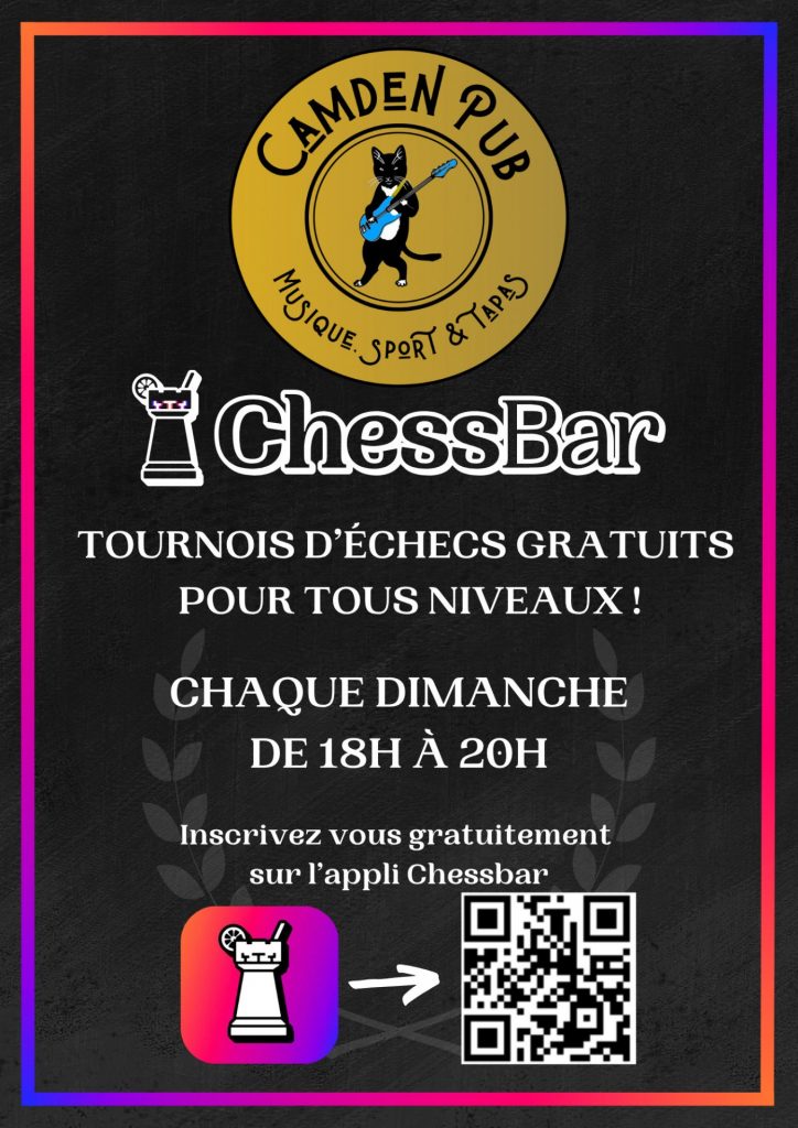 Tournois d\'Échecs avec Chess Bar